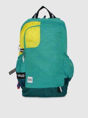 Wildcraft WIKI SQUAD 2 Canvas 24 L Backpack(Green)