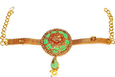 Shrungarika Alloy Gold-plated Armlet