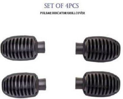 QZ DEVICE PZPULSARGRILL4PCS0271 Bike Headlight Grill(Black)