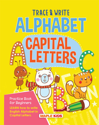 Alphabets Trace & Write Capital Letters ABC(English, Paperback, Maple Press)