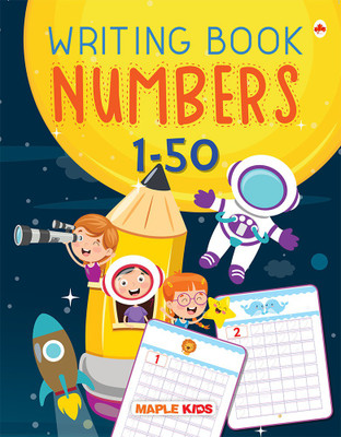 WRITING book NUMBER 1-50(English, Paperback, Maple Press)