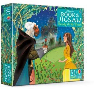 Usborne Book and Jigsaw Beauty and the Beast(English, Paperback, Stowell Louie)