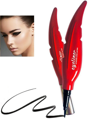 AYA Waterproof 24 Hours Long Lasting Feather | Smudge Proof & Rich Intense Colour 2 ml(Black)
