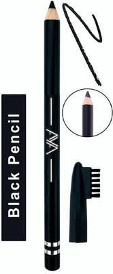 AYA Waterproof Eyebrow Pencil With Brush(Black)