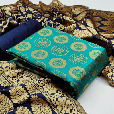ANAND Jacquard Self Design Salwar Suit Material