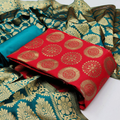 ANAND Jacquard Self Design Salwar Suit Material