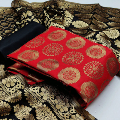 ANAND Jacquard Self Design Salwar Suit Material