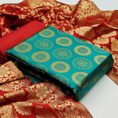 Kashvi Jacquard Self Design Salwar Suit Material
