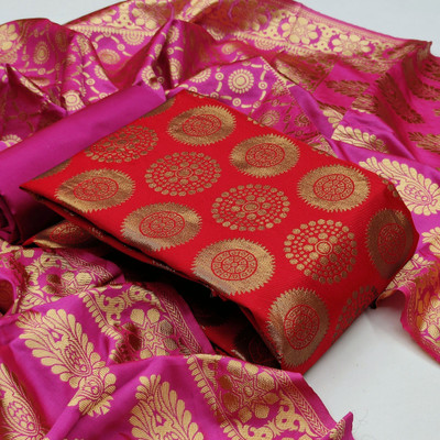 Kashvi Jacquard Self Design Salwar Suit Material