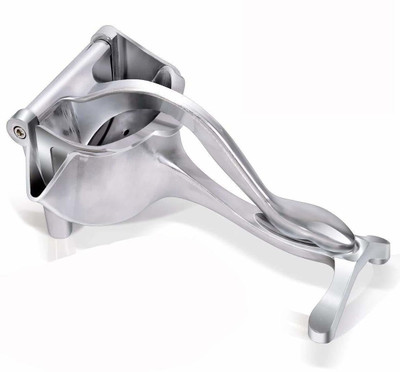 bhawnah Aluminium Heavy Duty Aluminium Metal Manual Hand Press Juicer, Fruit Juicer, Hand juicer, Lemon-Lime Squeezer, Instant juicer Orange juicer, Simple Fruit Press Squeezer (Silver) Hand Juicer(Silver)