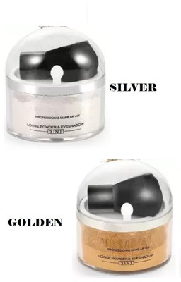 ADJD Silver Shimmery Shiny & Golden Shiny Face Highlighter(GOLD HIGHLIGHTER, SILVER HIGHLIGHTER)