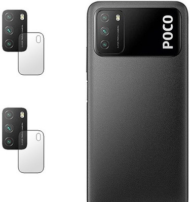 ZORAM Back Camera Lens Glass Protector for Poco M3(Pack of: 2)