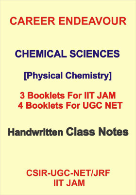 Complete Physical Chemistry Class Notes For UGC NET IIT JAM 7 Booklets By Career Endeavour Coaching(Hardcover, Students of Career Endeavour)