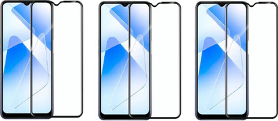 ISAAK Edge To Edge Tempered Glass for OPPO A53s 5G Edge to Edge, Full Glue, 11D Tempered Glass(Pack of 3)