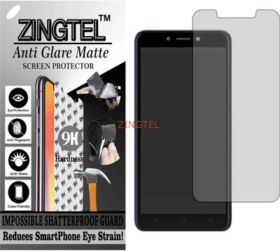 ZINGTEL Tempered Glass Guard for TECNO POP 2 PRO (Matte Flexible Shatterproof)(Pack of 1)
