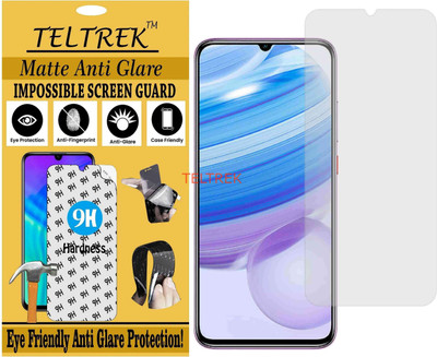 TELTREK Tempered Glass Guard for XIAOMI REDMI 10X 5G (Matte Flexible Shatterproof)(Pack of 1)