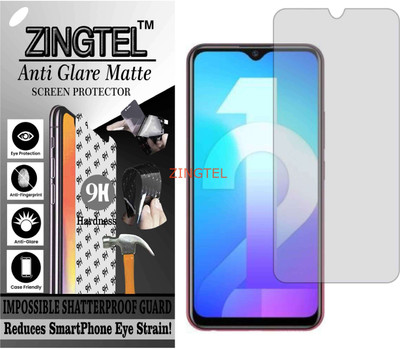 ZINGTEL Tempered Glass Guard for VIVO Y12 (Matte Flexible Shatterproof)(Pack of 1)