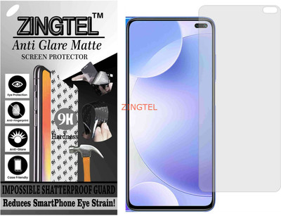 ZINGTEL Tempered Glass Guard for XIAOMI REDMI K30I 5G (Matte Flexible Shatterproof)(Pack of 1)
