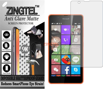 ZINGTEL Tempered Glass Guard for MICROSOFT LUMIA 540 DUAL SIM (Matte Flexible Shatterproof)(Pack of 1)