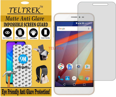 TELTREK Tempered Glass Guard for PANASONIC P85 (Matte Flexible Shatterproof)(Pack of 1)