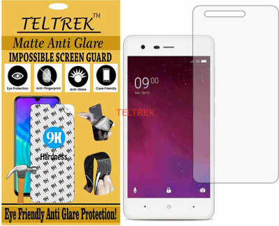 TELTREK Tempered Glass Guard for LEPHONE W10 (Matte Flexible Shatterproof)(Pack of 1)