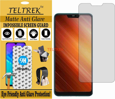 TELTREK Tempered Glass Guard for LAVA ZX (Matte Flexible Shatterproof)(Pack of 1)