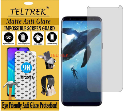 TELTREK Tempered Glass Guard for SAMSUNG GALAXY S8 PLUS (Matte Flexible Shatterproof)(Pack of 1)