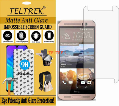 TELTREK Tempered Glass Guard for HTC ONE ME (Matte Flexible Shatterproof)(Pack of 1)