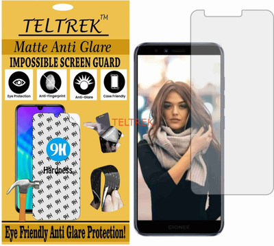 TELTREK Tempered Glass Guard for GIONEE S11 LITE (Matte Flexible Shatterproof)(Pack of 1)