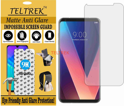 TELTREK Tempered Glass Guard for LG V30 (Matte Flexible Shatterproof)(Pack of 1)