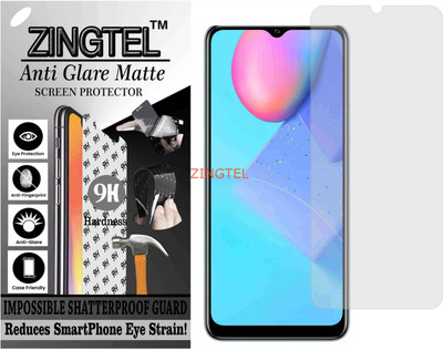 ZINGTEL Tempered Glass Guard for VIVO Y20 2021 (Matte Flexible Shatterproof)(Pack of 1)