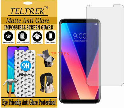 TELTREK Tempered Glass Guard for LG V30S THINQ (Matte Flexible Shatterproof)(Pack of 1)