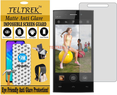 TELTREK Tempered Glass Guard for VIVO Y15 2013 (Matte Flexible Shatterproof)(Pack of 1)