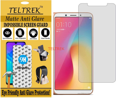 TELTREK Tempered Glass Guard for OPPO F5 PLUS (Matte Flexible Shatterproof)(Pack of 1)