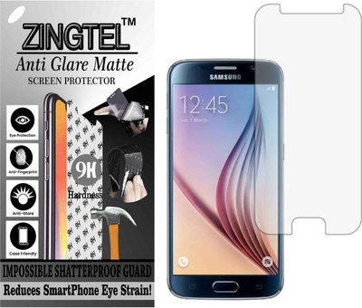 ZINGTEL Tempered Glass Guard for SAMSUNG GALAXY S6 (Matte Flexible Shatterproof)(Pack of 1)