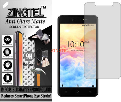 ZINGTEL Tempered Glass Guard for KARBONN AURA POWER (Matte Flexible Shatterproof)(Pack of 1)