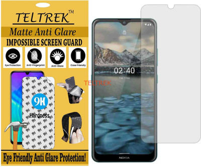 TELTREK Tempered Glass Guard for NOKIA 2.4 (Matte Flexible Shatterproof)(Pack of 1)
