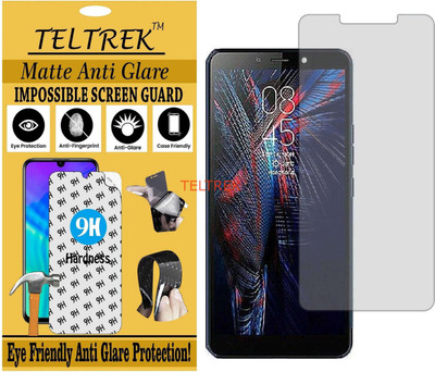 TELTREK Tempered Glass Guard for TECNO POUVOIR 2 AIR (Matte Flexible Shatterproof)(Pack of 1)