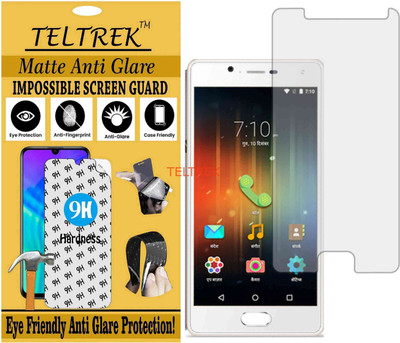 TELTREK Tempered Glass Guard for MICROMAX UNITE 4 Q427 (Matte Flexible Shatterproof)(Pack of 1)