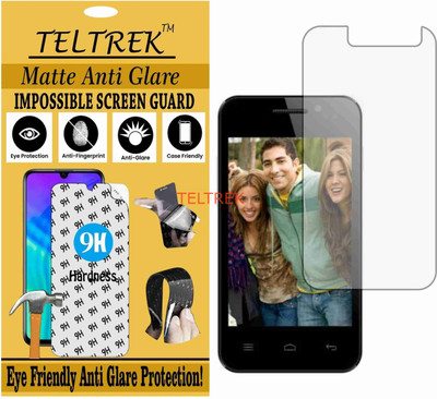TELTREK Tempered Glass Guard for CELKON A21 (Matte Flexible Shatterproof)(Pack of 1)