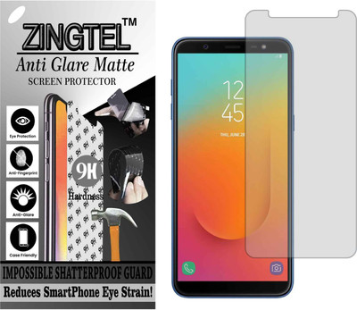 ZINGTEL Tempered Glass Guard for SAMSUNG GALAXY J8 (Matte Flexible Shatterproof)(Pack of 1)
