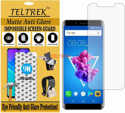 TELTREK Tempered Glass Guard for IVOOMI I1S (Matte Flexible Shatterproof)(Pack of 1)
