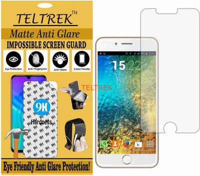 TELTREK Tempered Glass Guard for I KALL K1 (Matte Flexible Shatterproof)(Pack of 1)