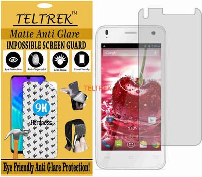 TELTREK Tempered Glass Guard for LAVA IRIS X1 (Matte Flexible Shatterproof)(Pack of 1)