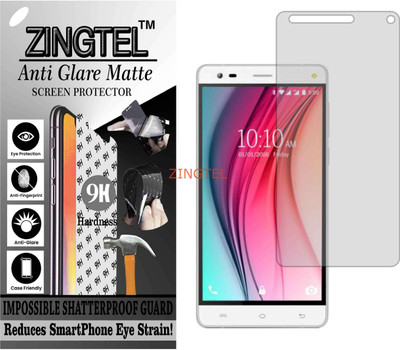 ZINGTEL Tempered Glass Guard for LAVA V5 (Matte Flexible Shatterproof)(Pack of 1)