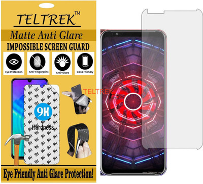 TELTREK Tempered Glass Guard for NUBIA RED MAGIC 3 (Matte Flexible Shatterproof)(Pack of 1)