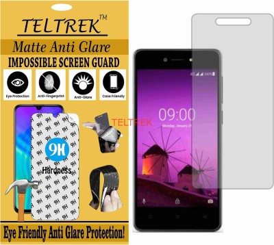 TELTREK Tempered Glass Guard for LAVA Z50 (Matte Flexible Shatterproof)(Pack of 1)