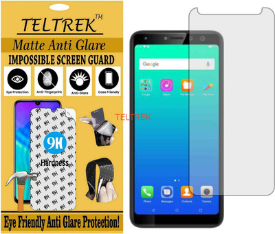 TELTREK Tempered Glass Guard for MICROMAX CANVAS INFINITY PRO (Matte Flexible Shatterproof)(Pack of 1)