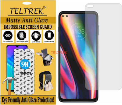 TELTREK Tempered Glass Guard for MOTOROLA G 5G PLUS (Matte Flexible Shatterproof)(Pack of 1)