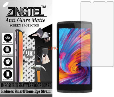 ZINGTEL Tempered Glass Guard for INTEX AQUA CRAZE (Matte Flexible Shatterproof)(Pack of 1)